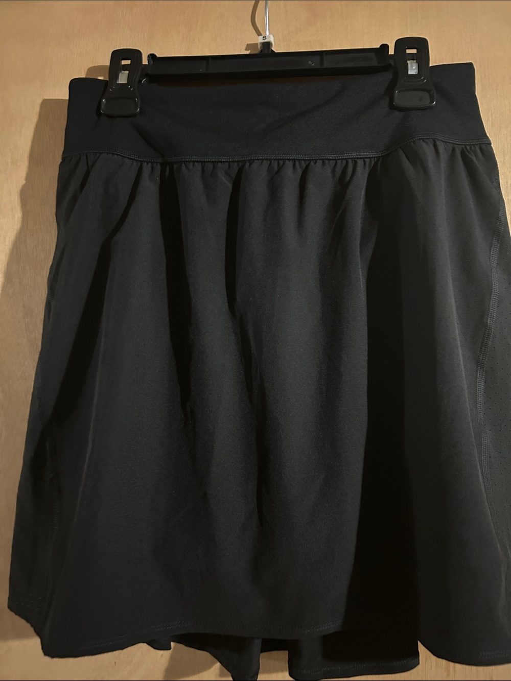 SPANX Black Athletic Skort